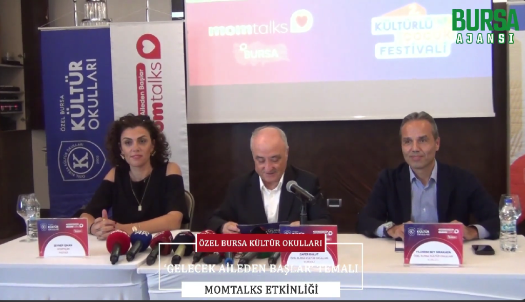 Özel Bursa Kültür Okulları ‘Gelecek Aileden Başlar’ Temalı MomTalks Etkinliği