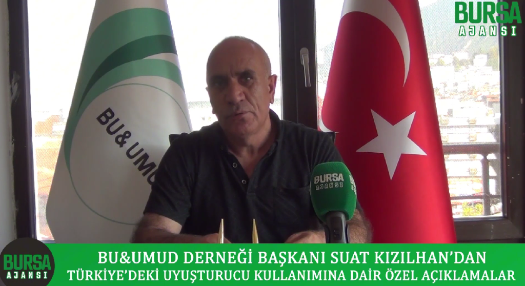 BU&UMUD Derneği Başkanı Suat Kızılhan’dan Türkiye’deki uyuşturucu kullanımına dair özel açıklamalar