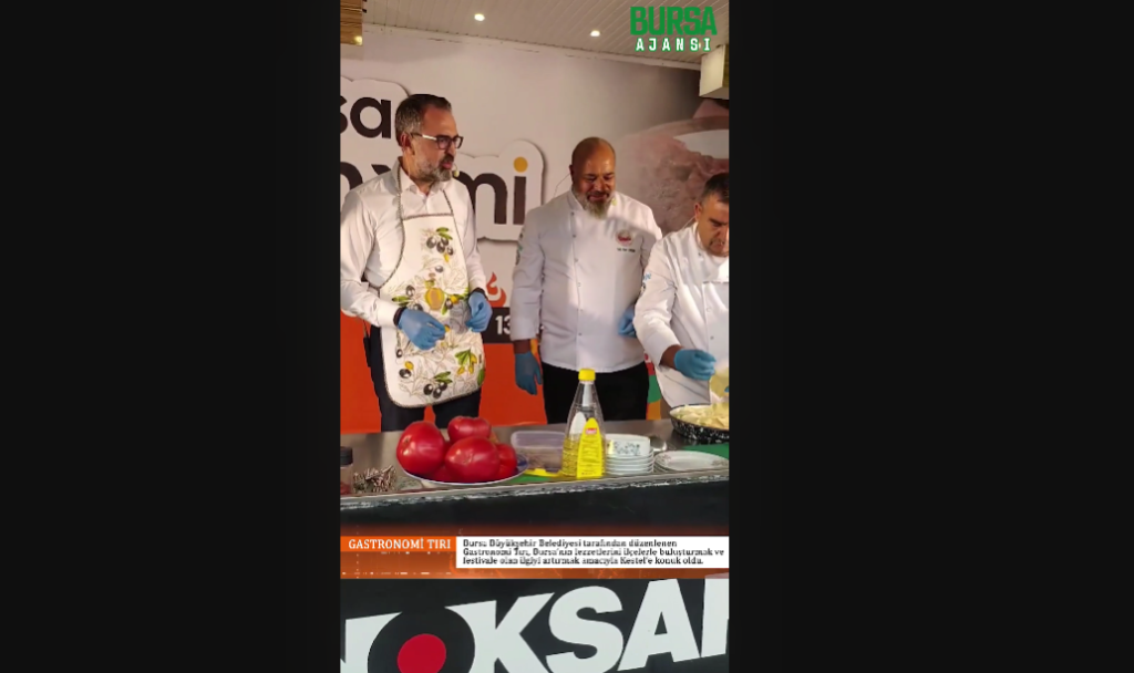 3. Bursa Gastronomi Festivali’nin yeni durağı Kestel