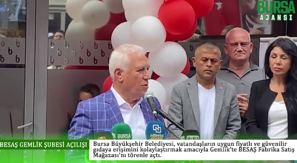 BESAŞ’ın ilk fabrika satış mağazası Gemlik’te açıldı