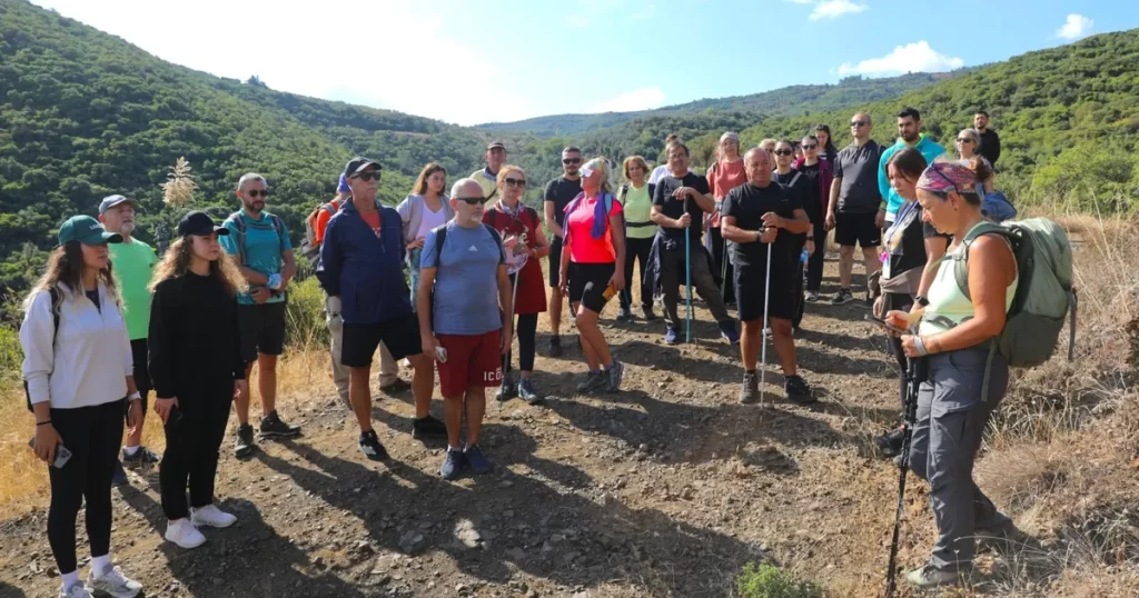 Mudanya’da ‘Rota Myrleia’da zor parkur