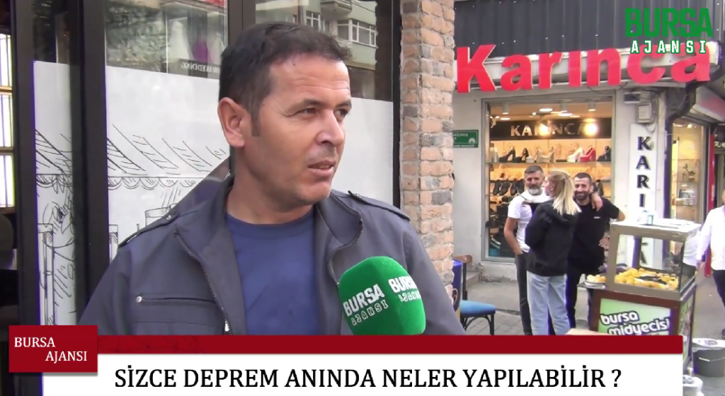 Sizce deprem anında neler yapılabilir?