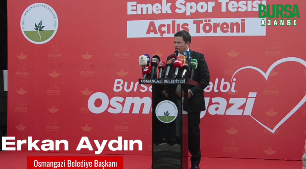 Osmangazi Belediyesi Emek Spor Salonu açılışı