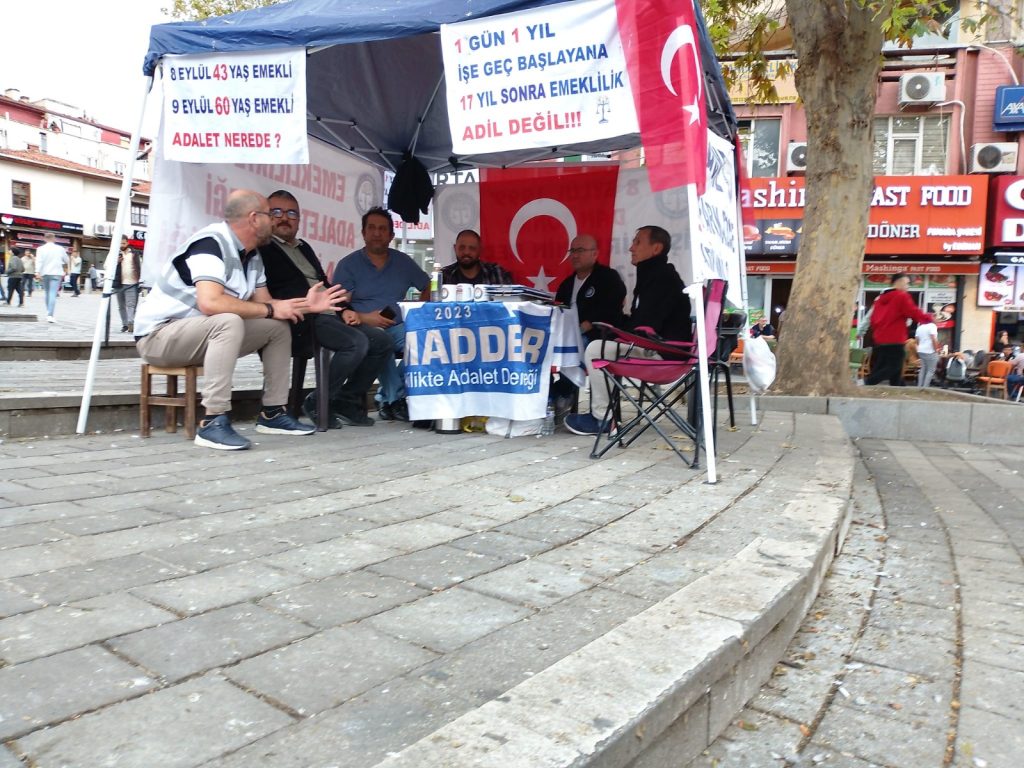 EMADDER Bursa İl Temsilcisi Şimşek: “Alın terimizin hakkını istiyoruz”