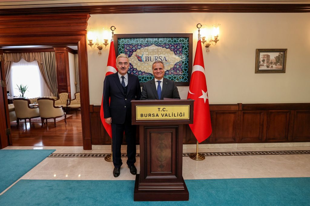 İtalya Ankara Büyükelçisi, Vali Ayyıldız’ı ziyaret etti