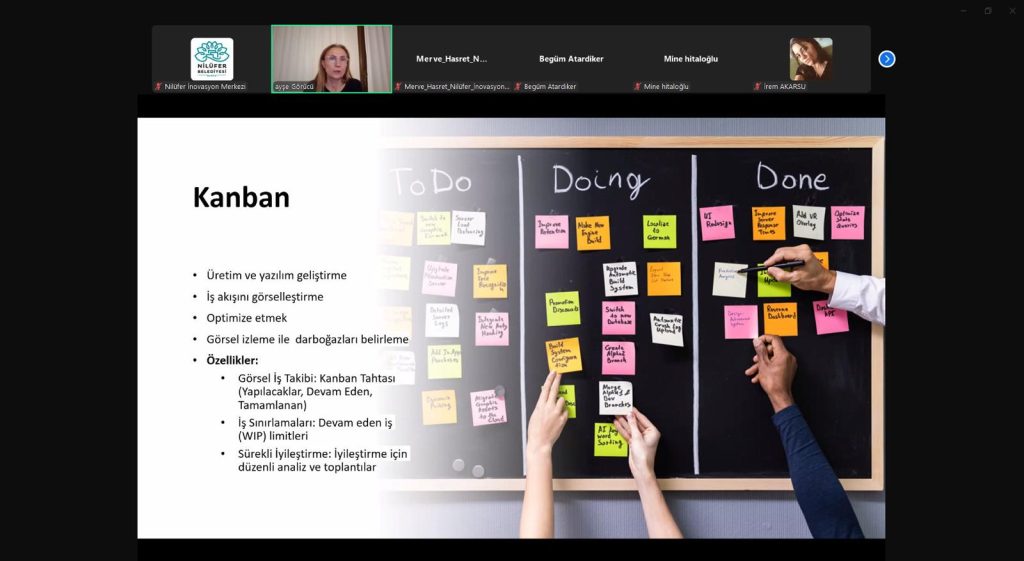 Nilüfer İnovasyon Merkezinden ‘Agile ve Çevik Metodolojiler’ semineri