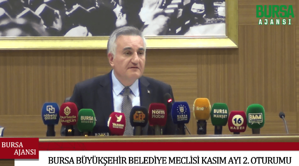Bursa Büyükşehir Belediye Meclisi Kasım Ayı 2. Oturumu