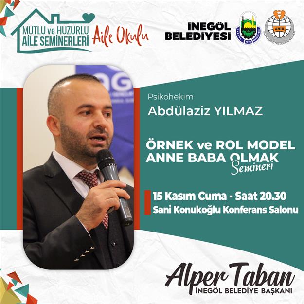 İnegöl Belediyesi’nden örnek semineri