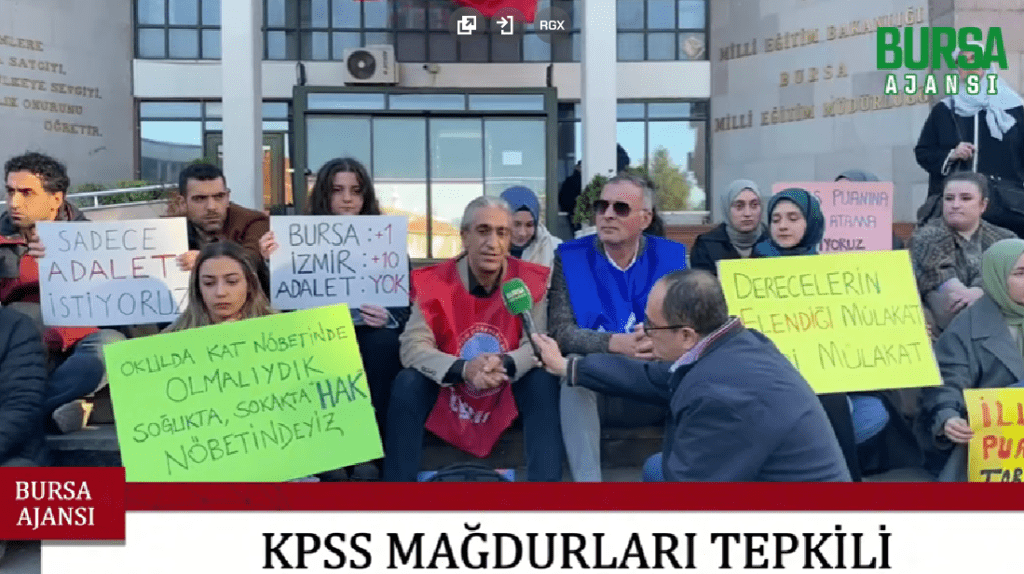 KPSS mağdurları tepkili