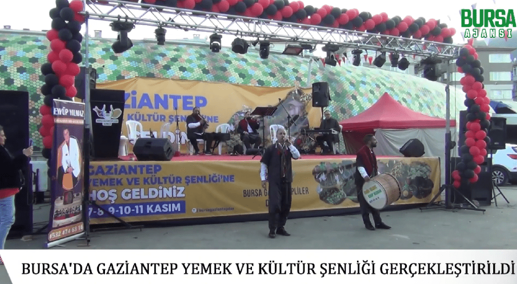 Bursa’da Gaziantep Yemek ve Kültür Şenliği