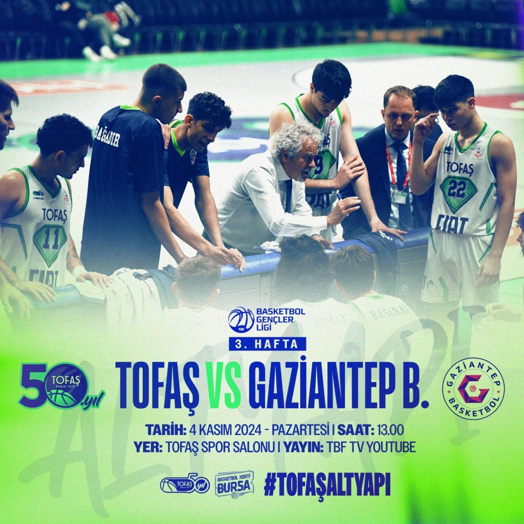 TOFAŞ, Gaziantep Basketbolu ağırlıyor