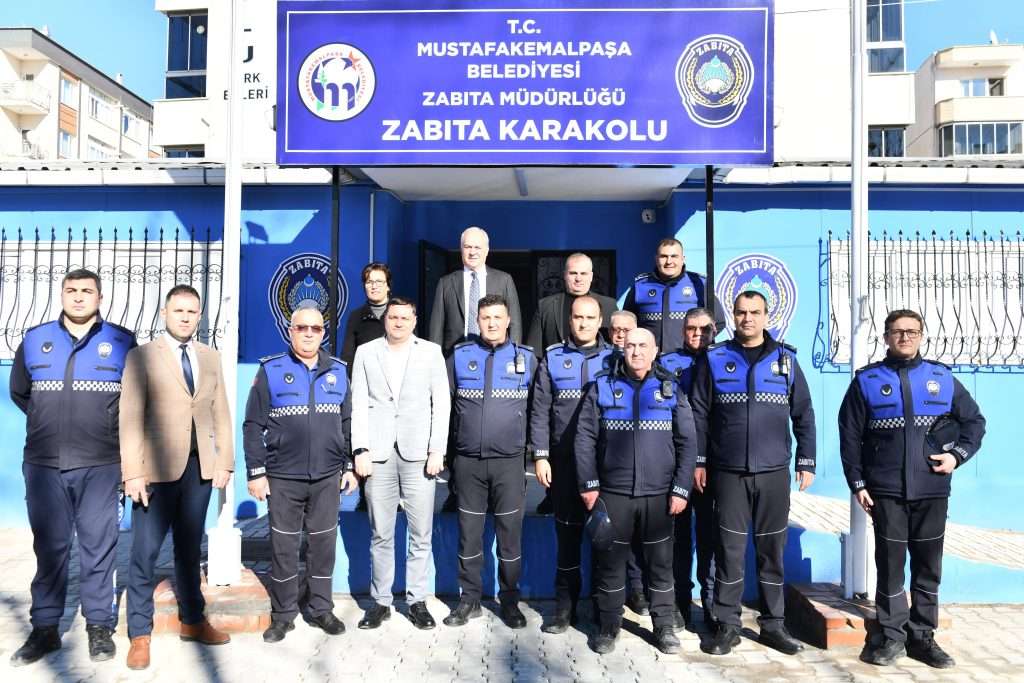 Başkan Erdem’den yeni zabıta karakoluna ziyaret