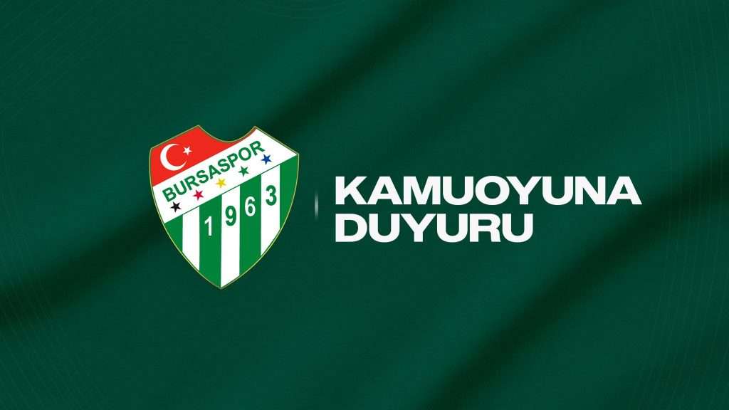 Bursaspor’da Şok Ayrılık