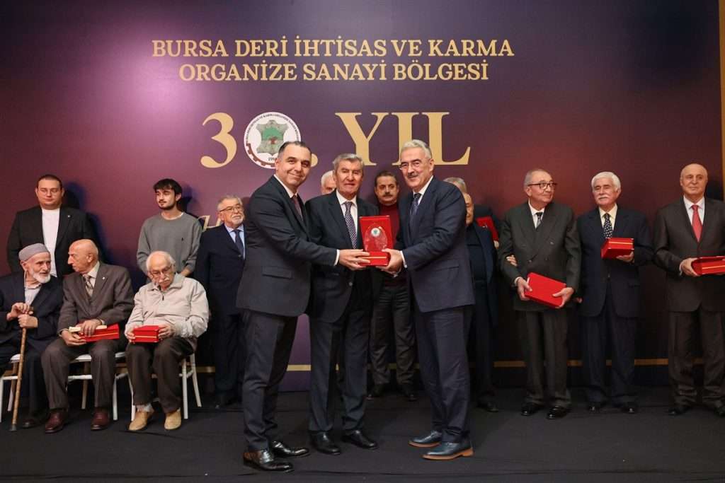 Bursa Deri İhtisas ve Karma OSB 30. yaşını kutladı