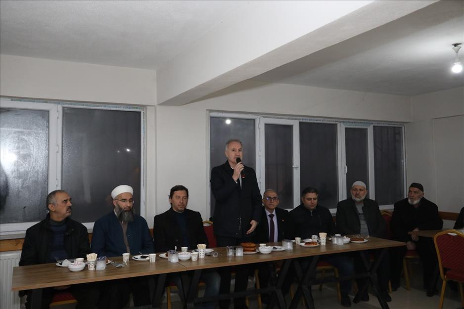 Başkan Taban, Bereket Sofrası Buluşmaları’nda vatandaşlarla buluştu