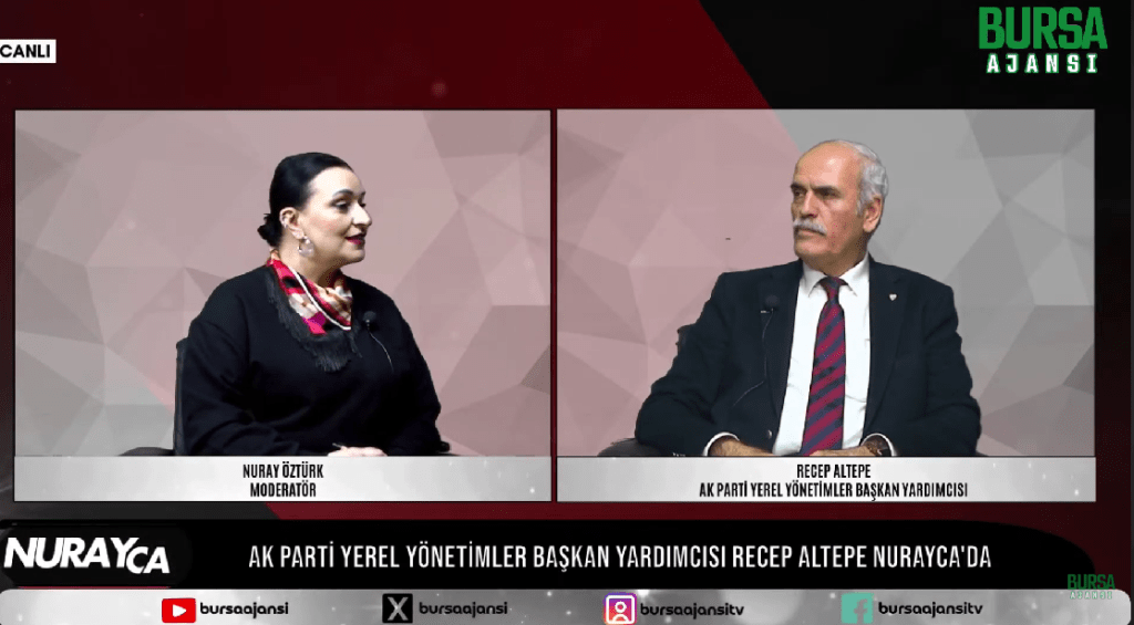 NurayCa / Recep Altepe / Ak Parti Yerel Yönetimler Başkan Yardımcısı