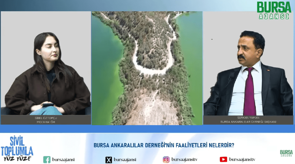 Sibel Öztopçu ile Sivil Toplumla Yüz Yüze / Serkan Yaman / Bursa Ankaralılar Derneği Başkanı