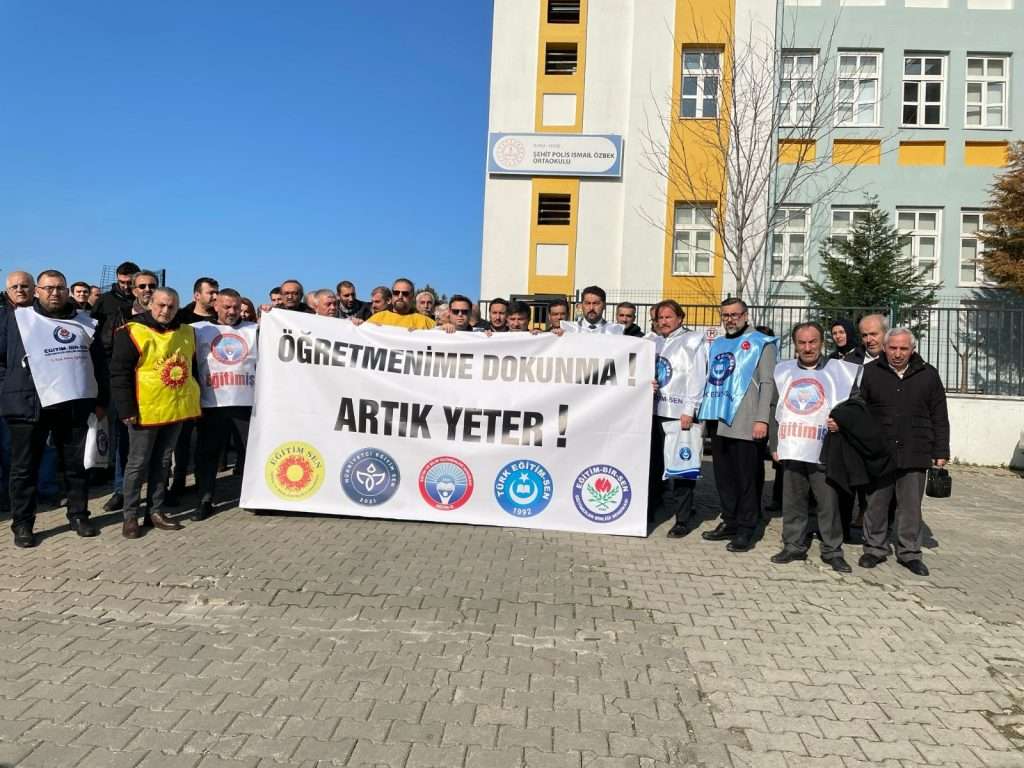 Kestel’de eğitim sendikalarından ortak tepki