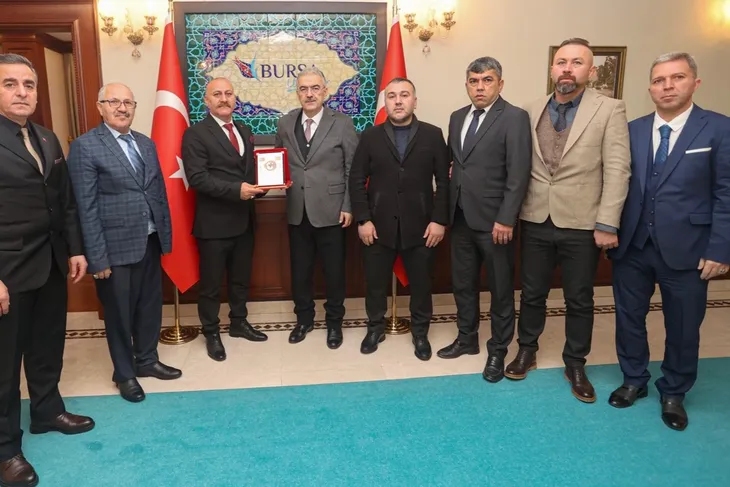 Dünya Türk Birliği’nden Vali Ayyıldız’a ziyaret