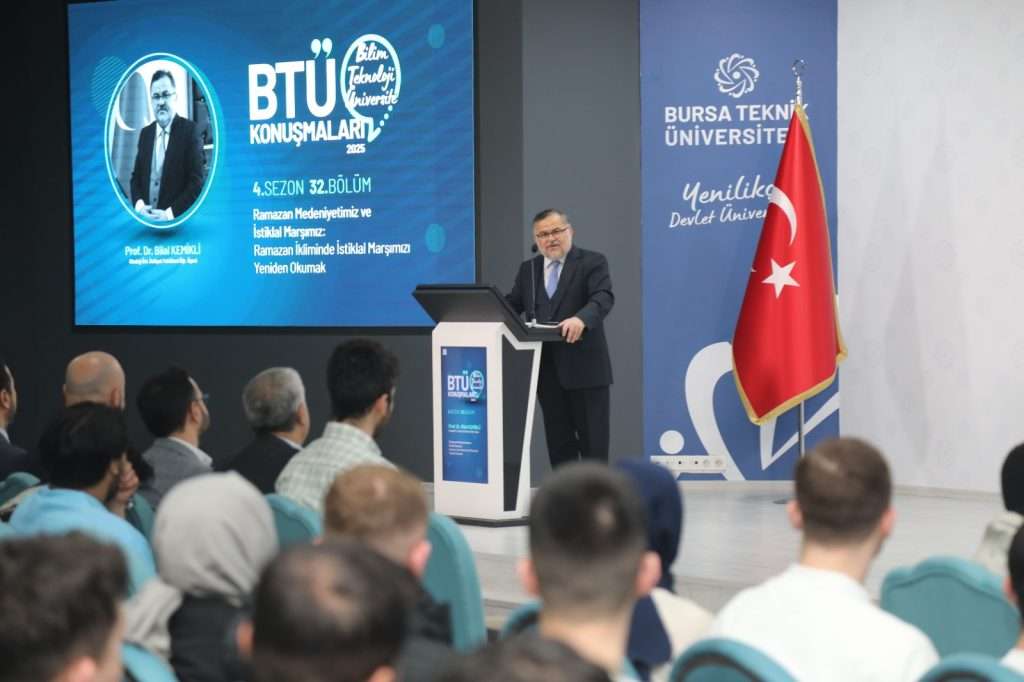 BTÜ Konuşmaları’nın Konuğu Prof. Dr. Bilal Kemikli oldu