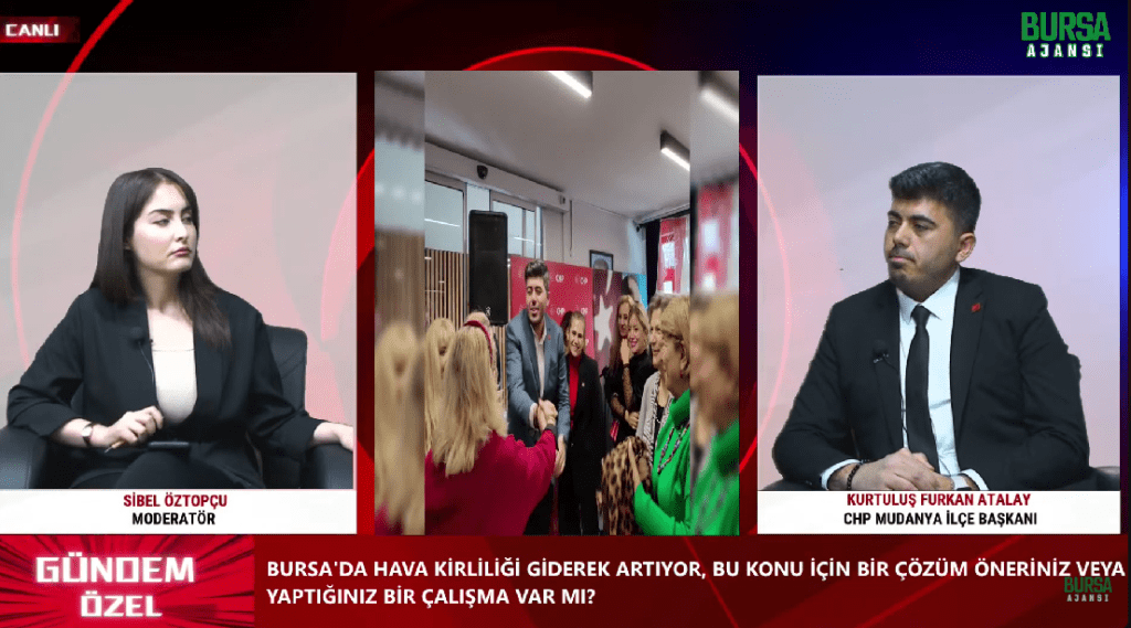 Sibel Öztopçu ile Gündem Özel / Kurtuluş Furkan Atalay / Cumhuriyet Halk Partisi Mudanya İlçe Başkanı