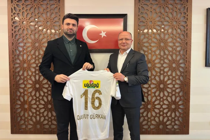 Bursaspor Başkanı Çelik’ten AK Parti Bursa İl Başkanı Gürkan’a ziyaret