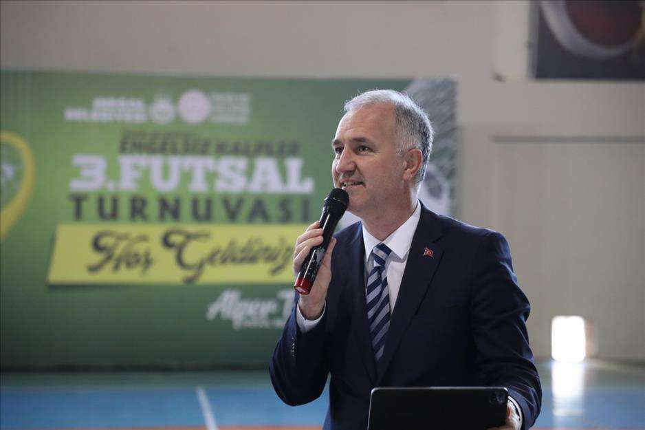 Engeller Sahada Aşıldı, Futsal Turnuvasında Dostluk Kazandı