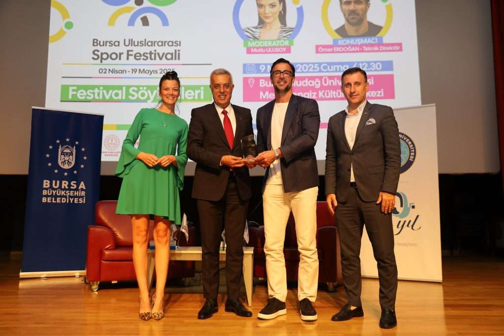 Ömer Erdoğan, Bursa Uluslararası Spor Festivali’nin konuğu oldu