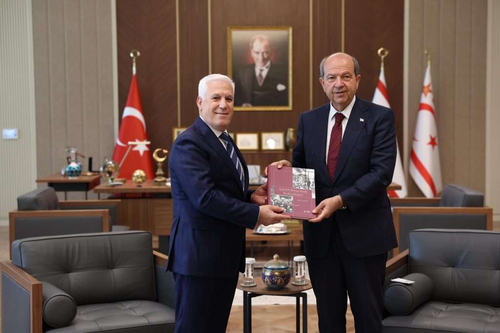 Başkan Bozbey’den KKTC Cumhurbaşkanı Ersin Tatar’a ziyaret