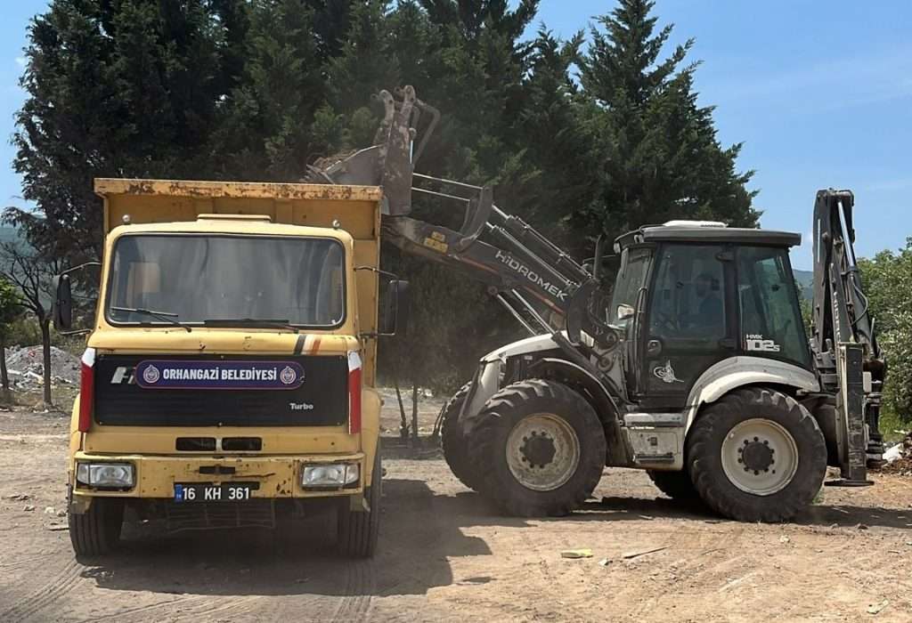 Orhangazi Belediyesi Kaçak Moloz ve Atık Dökümlerine Karşı Dron Destekli 7/24 İzleme Sistemini Devreye Aldı