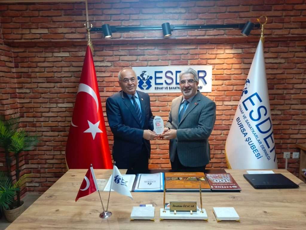 ESDER Bursa’ya, Kasaplar Odası’ndan Anlamlı Ziyaret: Sektörün Sorunları Masaya Yatırıldı