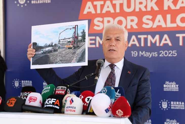 Atatürk Spor Salonu’nun temeli törenle atıldı