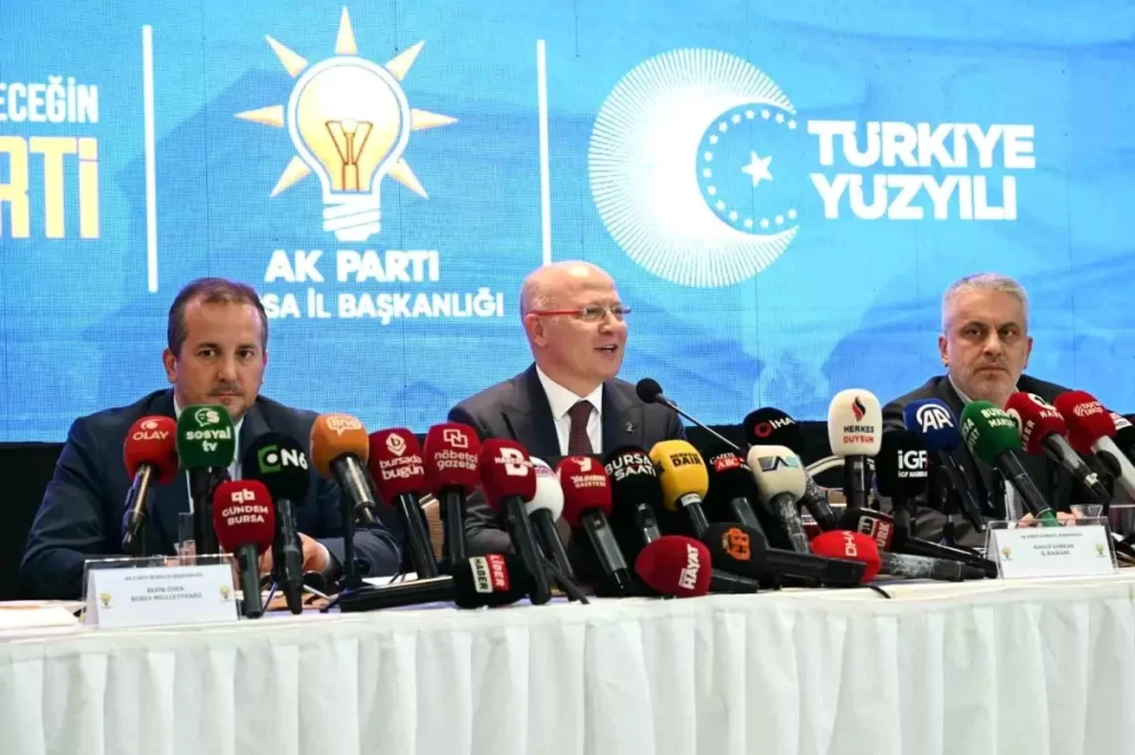 Ak Parti Bursa İl Başkanı Gürkan: Kayyum Atanması Algı Çalışması