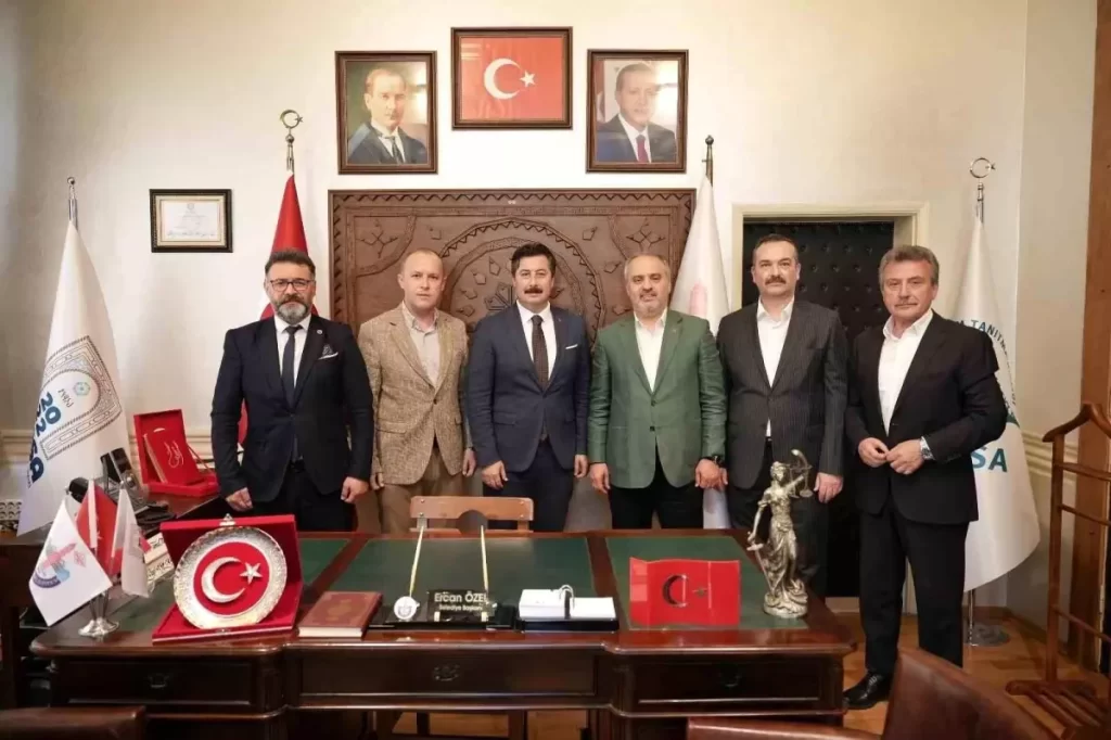 Alinur Aktaş, Ercan Özel’i Ziyaret Etti