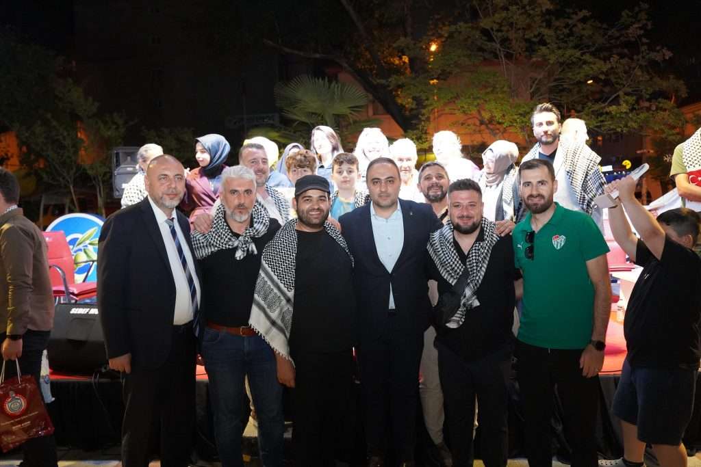 Orhangazi, “Anadolu’dan Gazze’ye” Programına Ev Sahipliği Yaptı