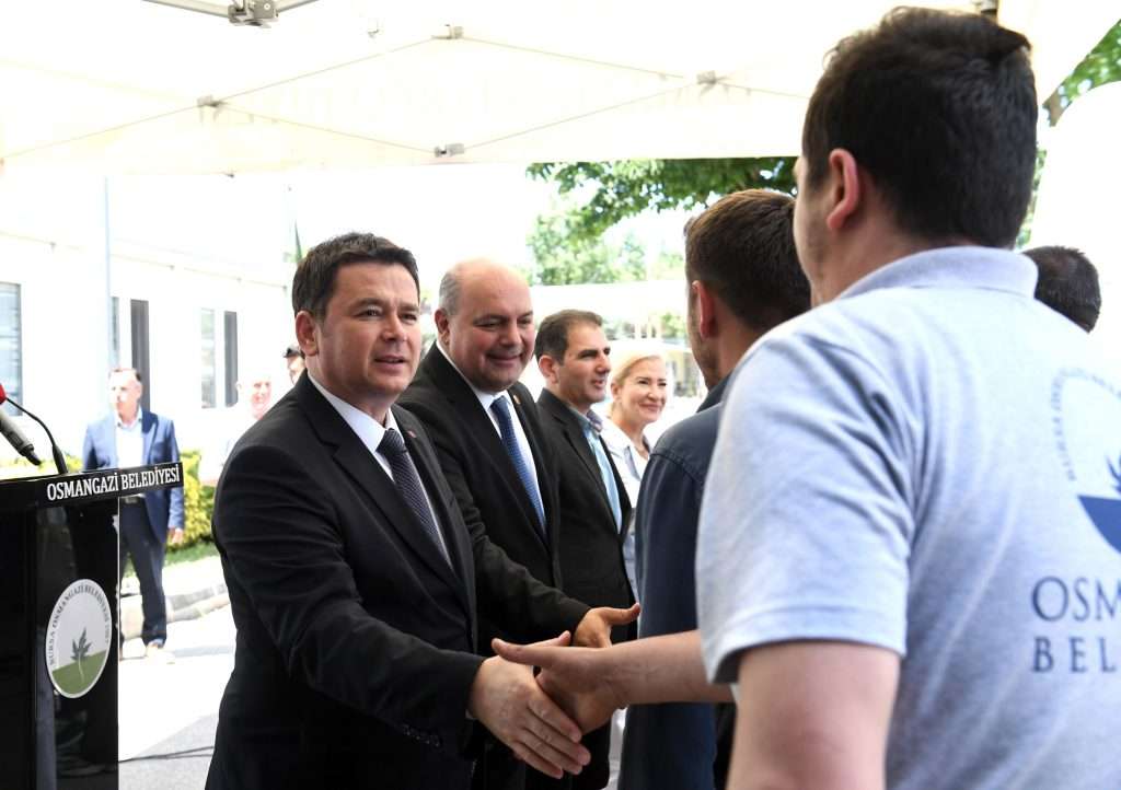 Başkan Aydın Mesai Arkadaşları İle Bayramlaştı