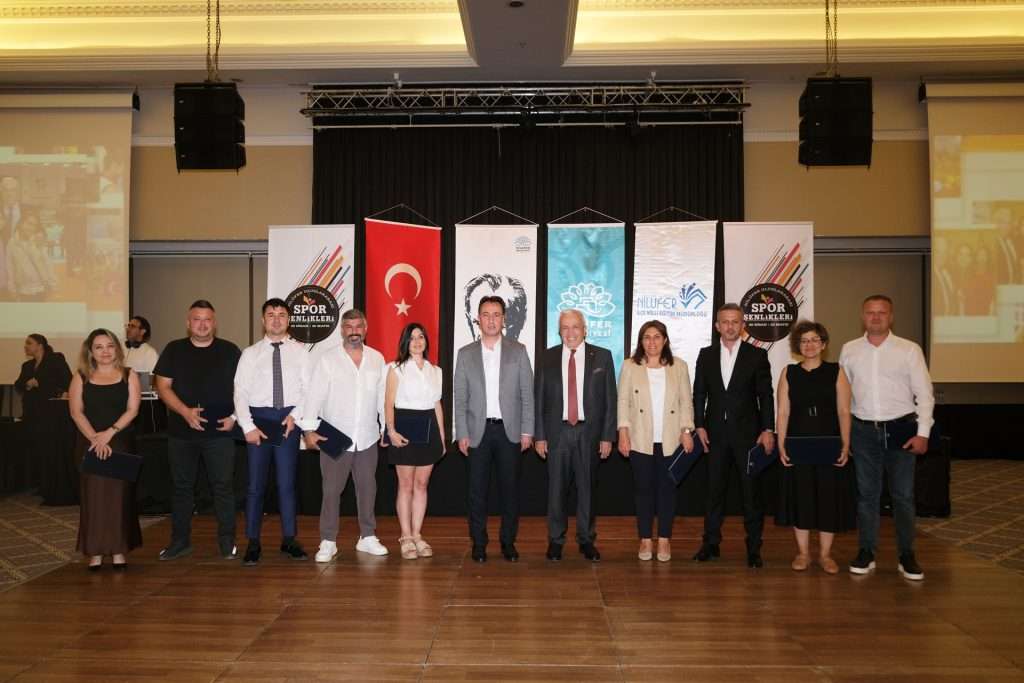 Nilüfer Uluslararası Spor Şenlikleri’ne Emek Verenler Onurlandırıldı