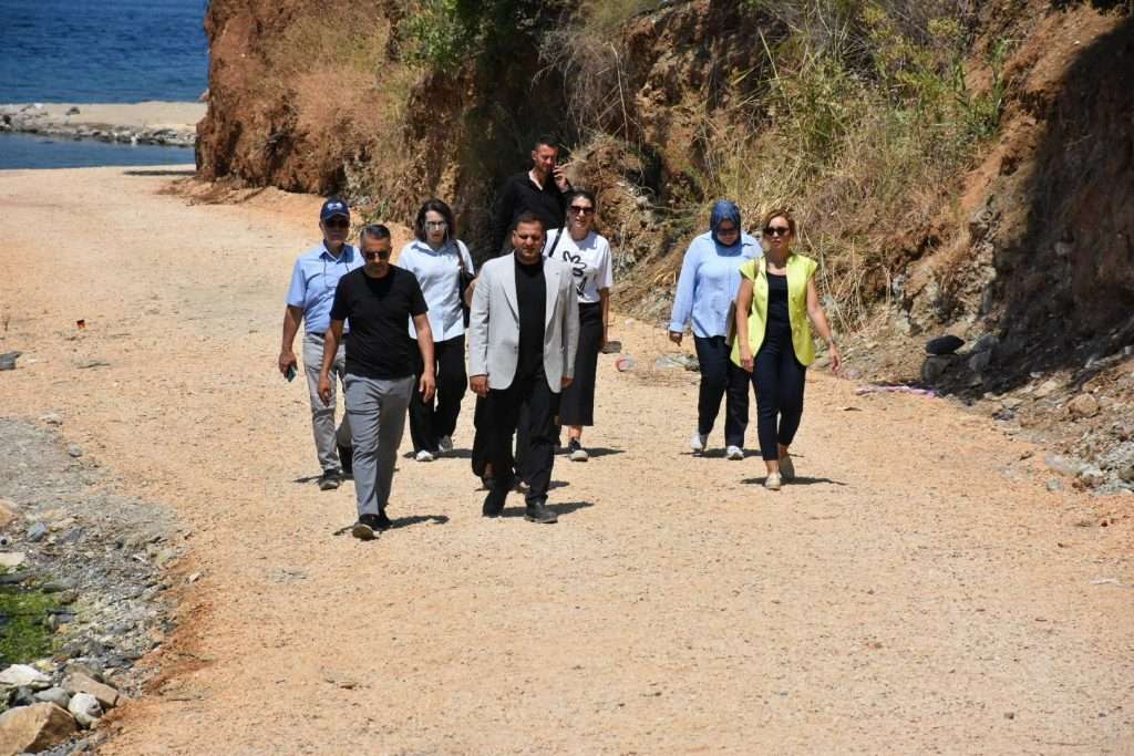 Yeni Sahil Yolunda Çalışmalar İlerliyor