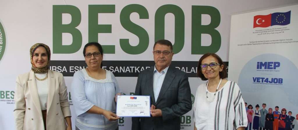 Bursa’da Kadın Kaynak Ustalarına İstihdam Kapıları Açıldı