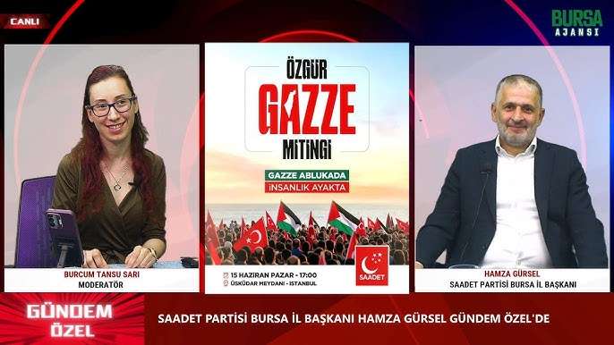 Saadet Partisi Bursa İl Başkanı Hamza Gürsel Gündem Özel Programında…
