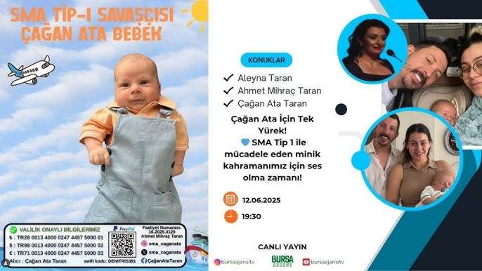 SMA Savaşçısı Çağan Ata Bebek’in Ailesi, NurayCa’nın Konuğu Oldu