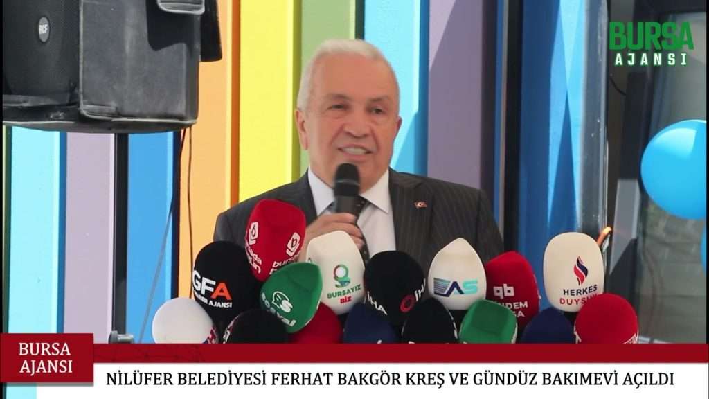 Nilüfer Belediyesi Ferhat Bakgör Kreş ve Gündüz Bakımevi Açıldı