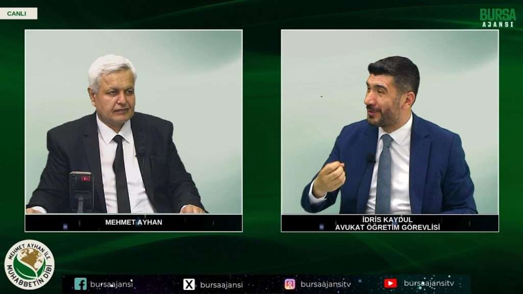 Avukat Ve Öğretim Görevlisi İdris Kaydul ‘Muhabbetin Dibi’ Programında