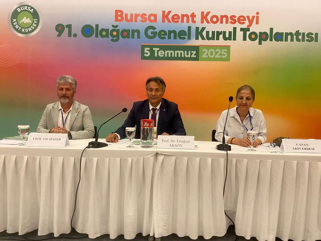 Bursa Kent Konseyi Genel Kurulu’nda Kentin 2050 Vizyonu Konuşuldu