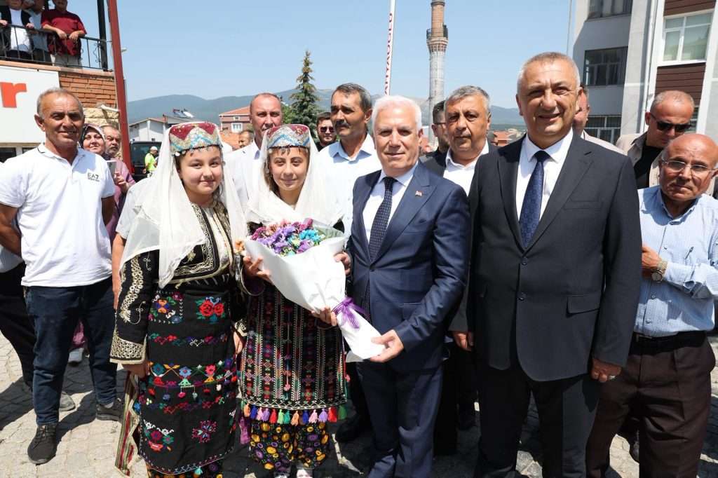 Bursa’dan Domaniç’e Tarımsal Destek