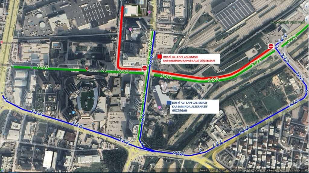 Bursa’da Trafik Düzenlemesi