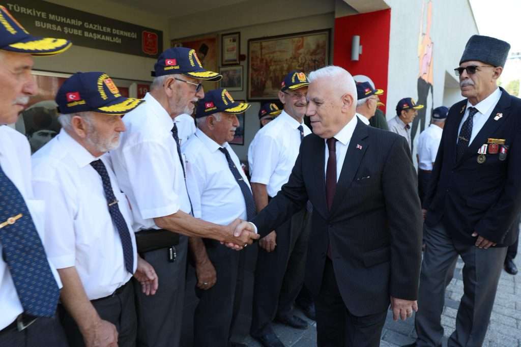 Bursa’da Kıbrıs Barış Harekâtı’nın 51. yıl Dönümü Töreni