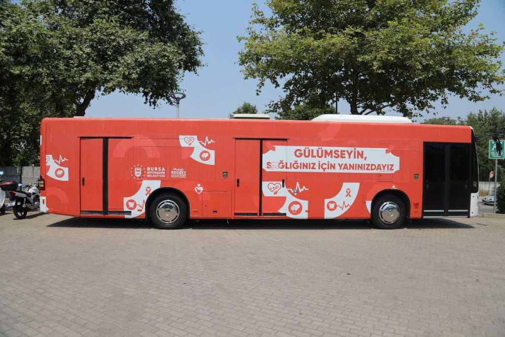 Büyükşehir, ‘Sağlık Otobüsü’ Projesini Hayata Geçirdi