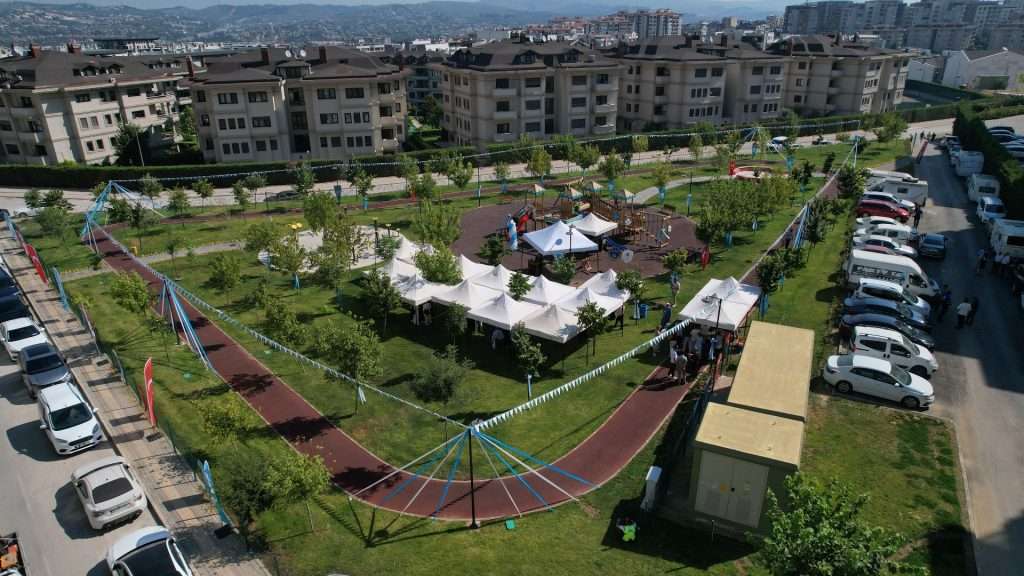 Dişbudak Parkı Hizmete Açıldı