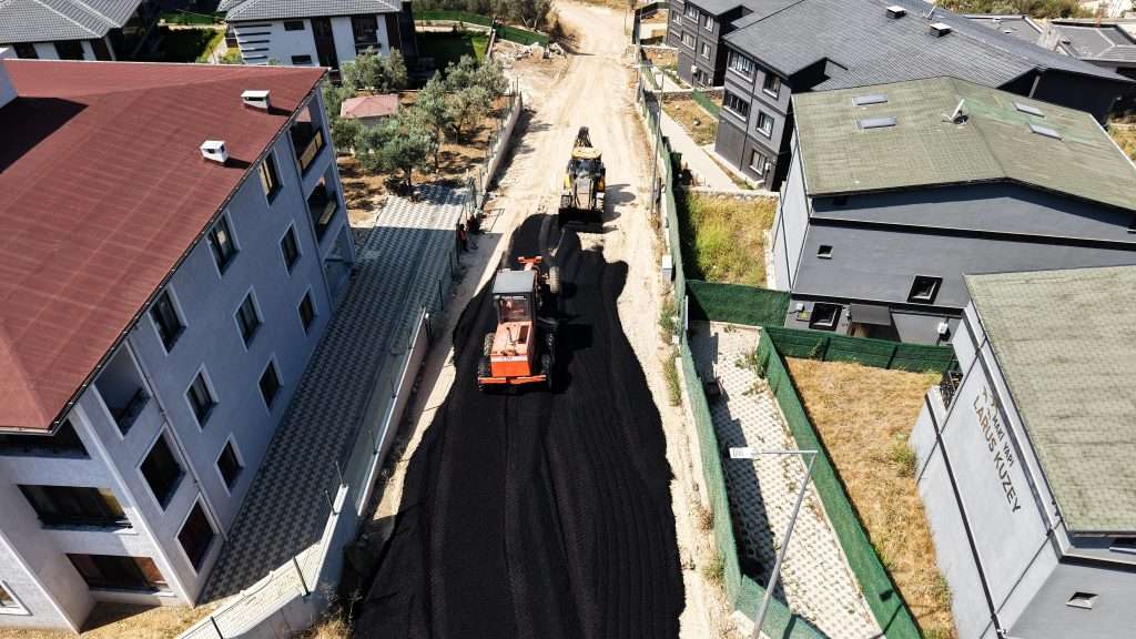 Kuzey İmar Planları’nda Asfalt Mesaisi